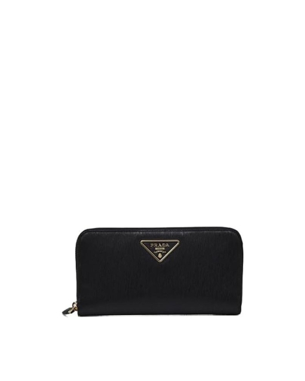 Prada Black Calfskin Wallet