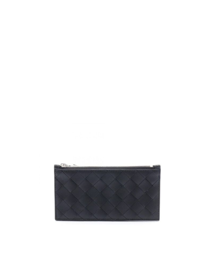 Bottega Veneta Black Calfskin Wallet