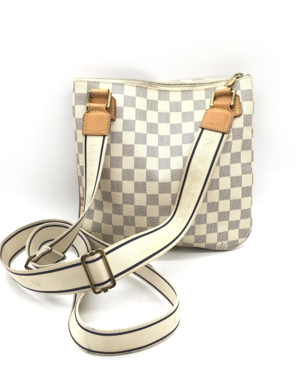 Louis Vuitton PRE-OWNED Damier Azur Pochette Bosphore Crossbody Bag