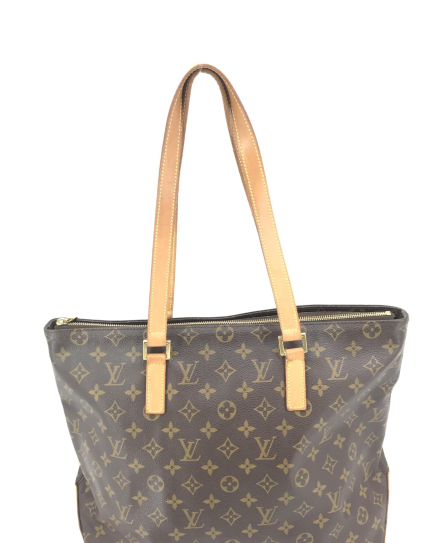 Louis Vuitton PRE-OWNED Monogram Canvas Cabas Mezzo Tote Bag