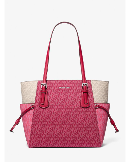 Michael Kors Multicolor Canvas Tote Bag