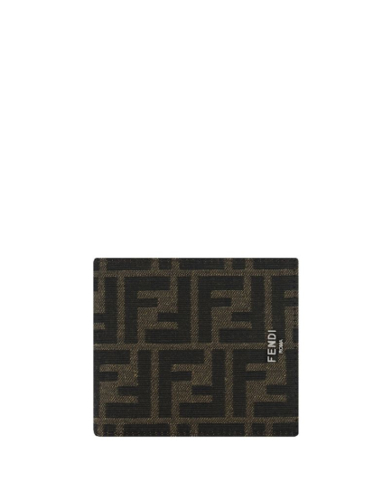 Fendi Brown Calf Leather Bos Taurus Wallet