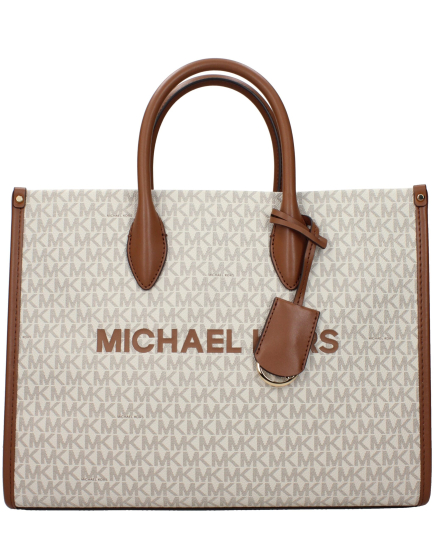 Michael Kors Beige Fabric Handbag
