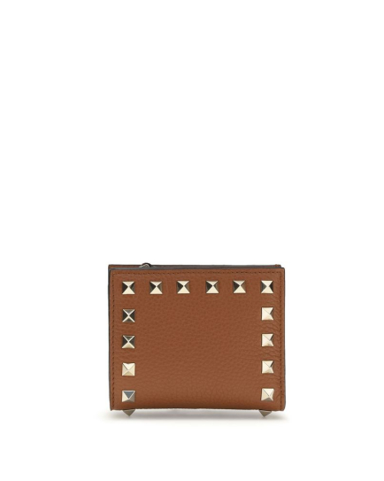 Valentino Garavani Brown Lamb Ovis Aries Aries Wallet