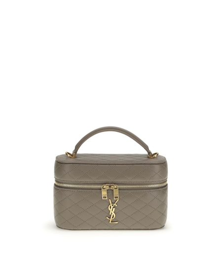 Saint Laurent Bicolor Calf Leather Bos Taurus Shoulder Bag