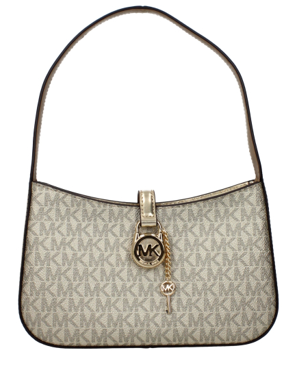 Michael Kors Gold Fabric Handbag