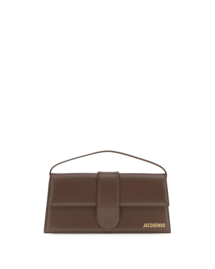 Jacquemus Brown Calf Leather Bos Taurus Handbag