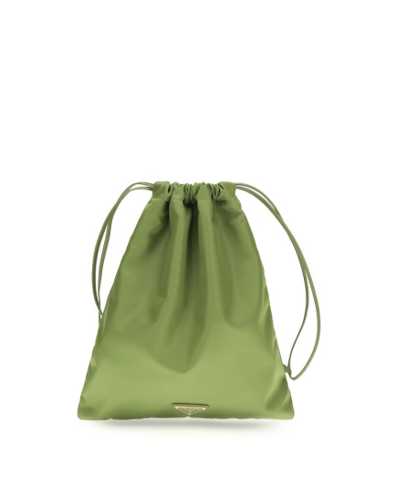 Prada Bicolor Recycled Polyamide Shoulder Bag