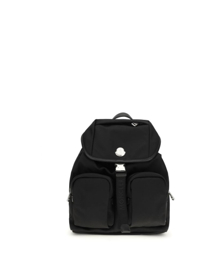 Moncler Black Polyamide Backpack