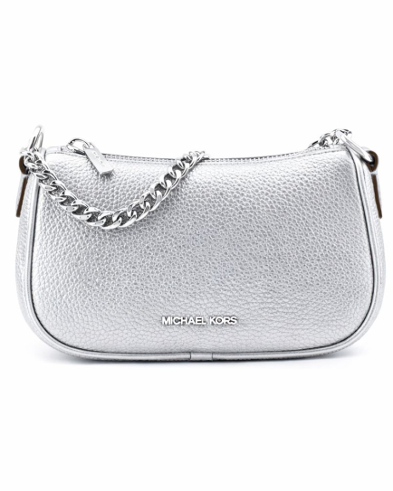 Michael Kors Gray Fur Shoulder Bag