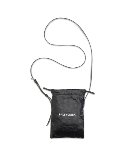 Balenciaga Black Lamb Leather Wallet