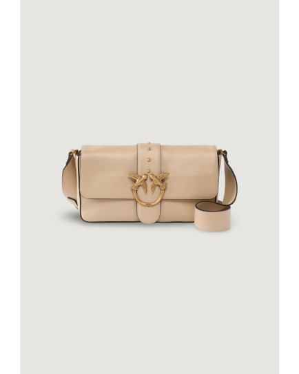 PINKO Beige Leather Handbag