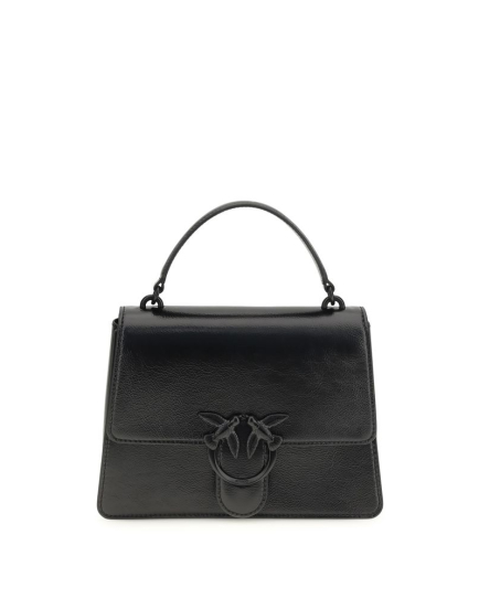 PINKO Black Lamb Ovis Aries Aries Handbag