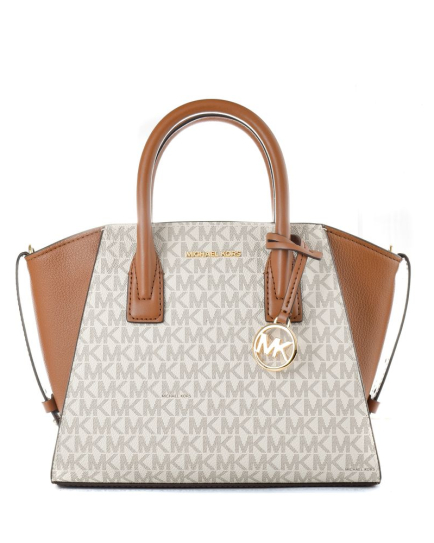 Michael Kors Beige Canvas Handbag