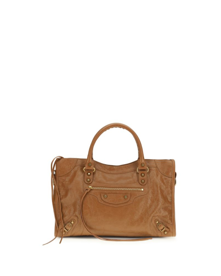 Balenciaga Beige Lamb Ovis Aries Aries Handbag