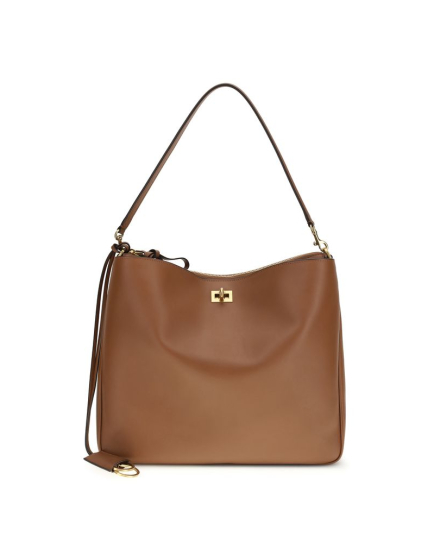 Balenciaga Beige Calf Leather Bos Taurus Shoulder Bag