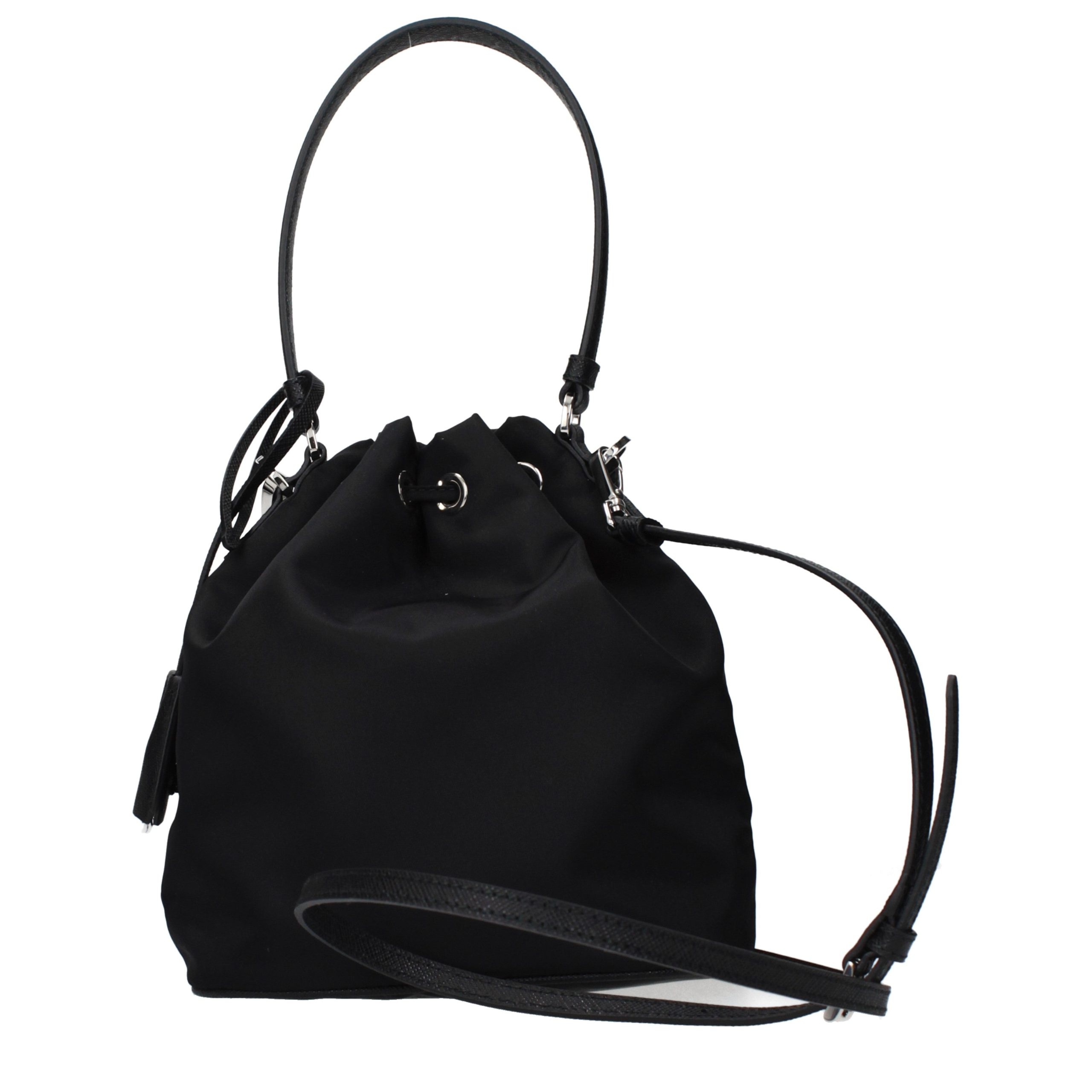 Prada Black Fabric Handbag - Image 3
