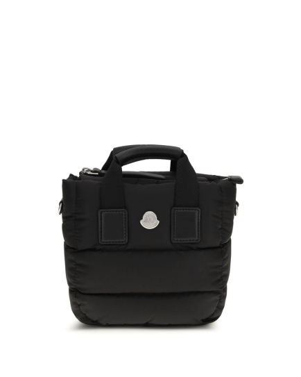 Moncler Black Goose Down Shoulder Bag