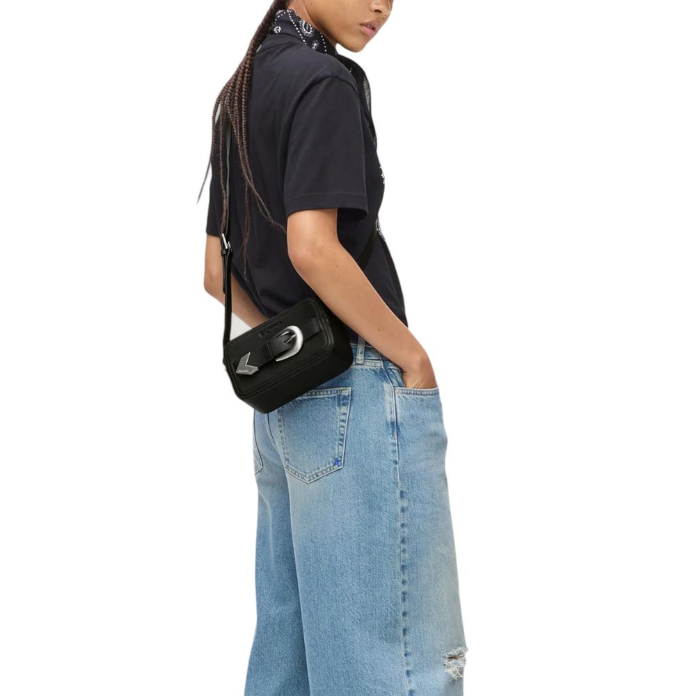 Karl Lagerfeld Black Polyethylene Handbag - Image 5