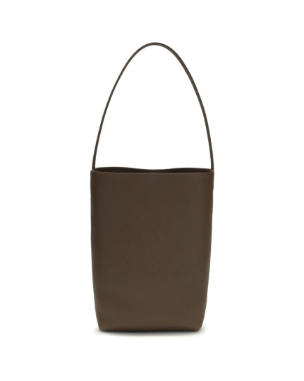 The Row Green Calf Leather Bos Taurus Shoulder Bag