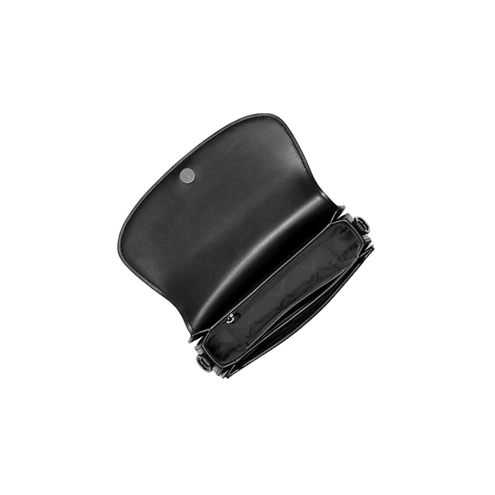 Michael Kors Black Leather Shoulder Bag - Image 3