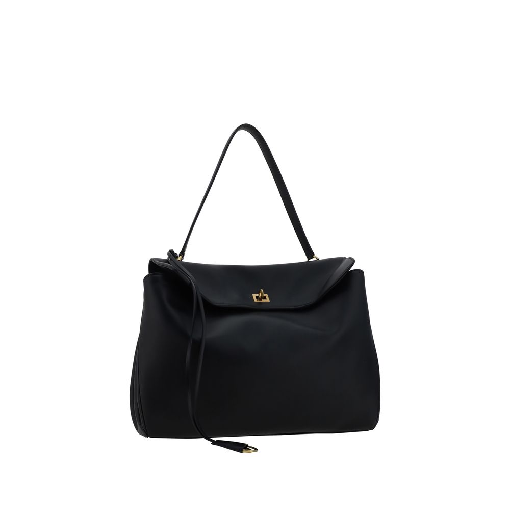 Balenciaga Black Calf Leather Bos Taurus Shoulder Bag - Image 2