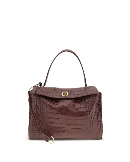 Balenciaga Brown Calf Leather Bos Taurus Handbag