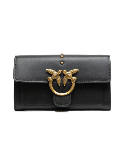 PINKO Black Mini Love Bag One Simply