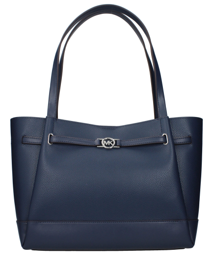 Michael Kors Blue Leather Shoulder Bag