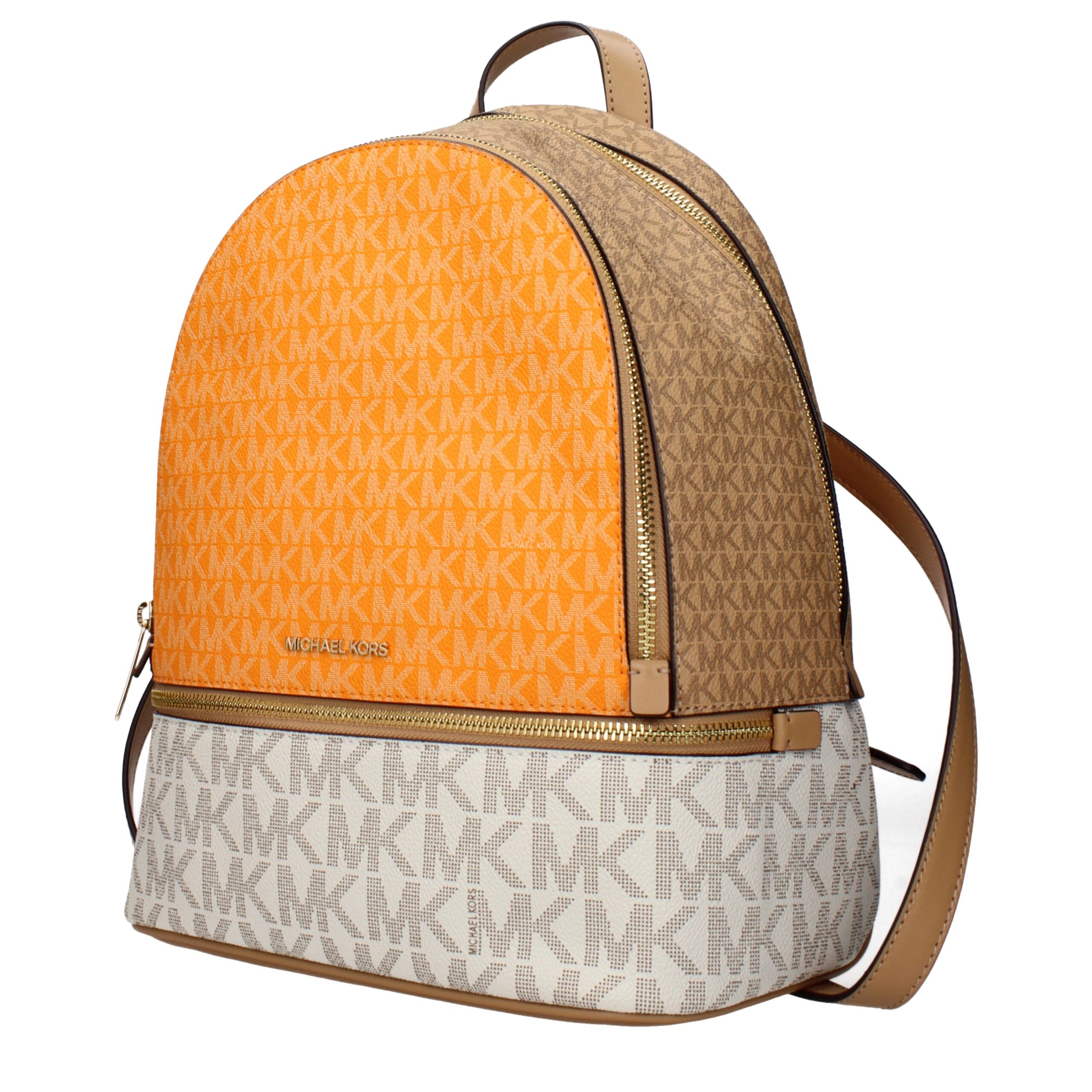 Michael Kors Beige Fabric Backpack - Image 2