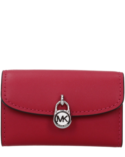 Michael Kors Red Leather Wallet