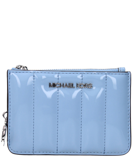 Michael Kors Light Blue Leather Wallet