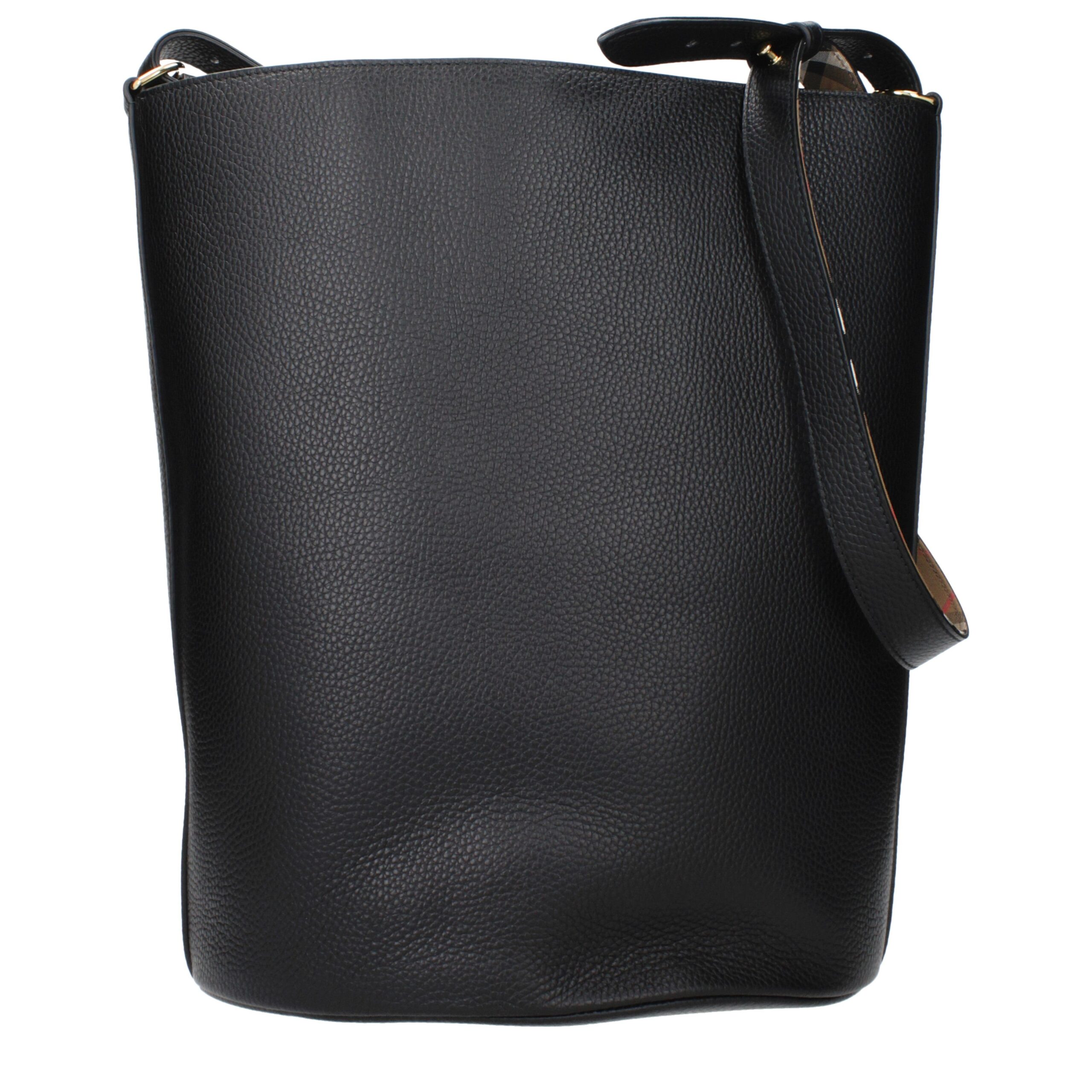 Burberry Black Leather Handbag - Image 3