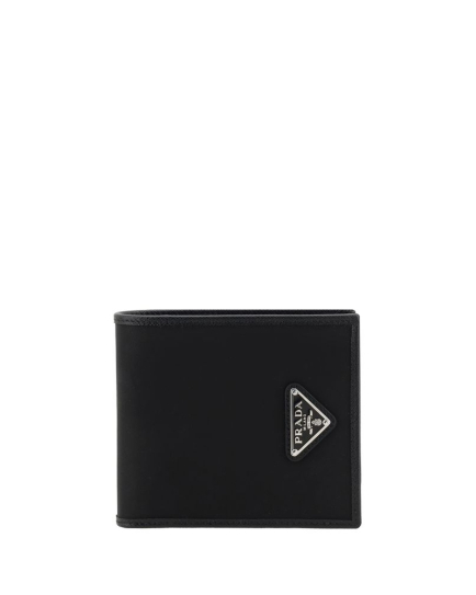 Prada Black Nylon Wallet