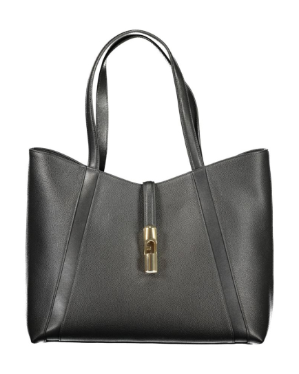 Furla Nero Pelle Women Handbag