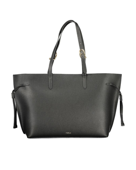 Furla Nero Pelle Women Handbag